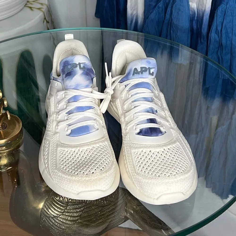 APL Techloom Tracer Sneaker In Warm Silk/Ice Blue/Tie-Dye  $265.00
